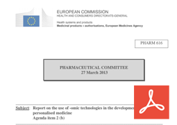 PHARMACEUTICAL COMMITTEE
